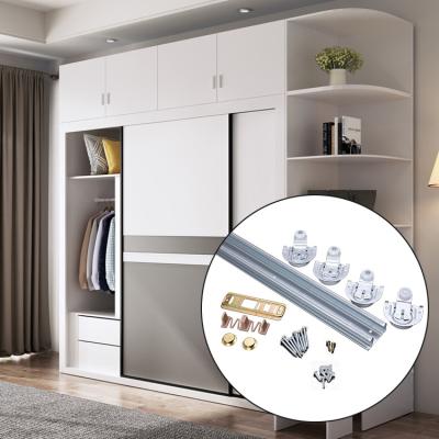 China Modern Bifold Door Hardware Kit Wood Door Closet Cabinet Door Hardware for sale