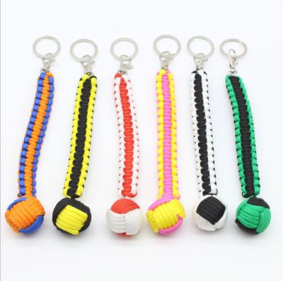 China Plastic Self-defense Steel Ball Self-defense Key Chain Ball for sale