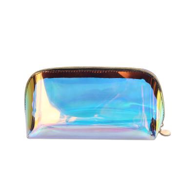 China Makeup Convenient Clear Pouch Pencil Case Large Capacity Bags With Zipper For Stationery Cosmetics Storage for sale