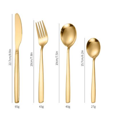 China Commercial Disposable Western Essential Flatware Stainless Steel Pasta Cutlery Set for sale