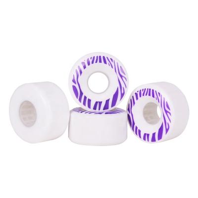 China Street Skateboard Wheels 60% Bound 55*33mm China 80A China Street Polyurethane Empty Skateboard Wheels for sale