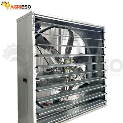 China Farms Ventilation Fan Centrifugal Poultry Shed Exhaust Fan For Poultry House 1000*1000mm for sale