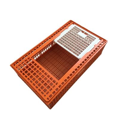 China Farms Agrieso Plastic Chicken Crates Poultry Farms Transport Cage Chicken Crate for sale