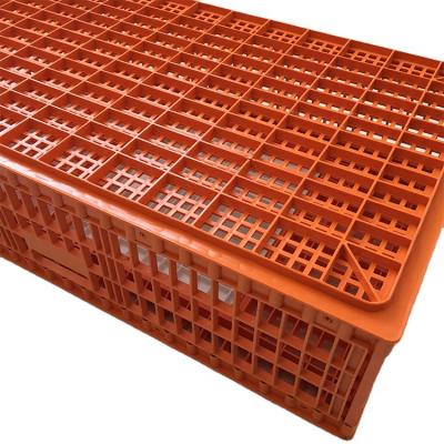 China Live Chicken Broiler Transport Crate Plastic Crate Chicken Farms Agrieso Poultry Crates For Transport for sale