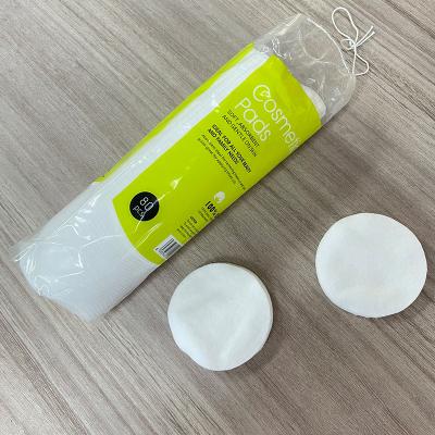 China 80PCS Amazon Skin-friendly Hot Selling Disposable Make Up Remover Pads Around Face Remover Cleansing Cotton Pads for sale