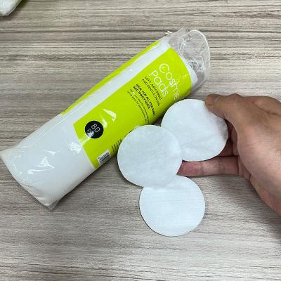 China Microfiber Disposable Cotton Face Round Extra-Softness Private Label Powder Remover Makeup Remover Cleansing Pads for sale