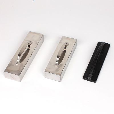 China Factory Sewing Machine Parts Slitter Press Iron Cloth Holder Stainless Steel Cutting Table Pressing Block for sale