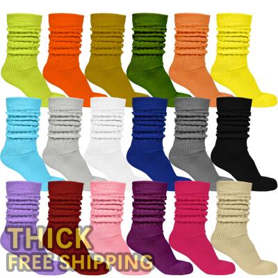 China New Colors QUICK DRY Heavy Slouch Socks Cotton Heavy Slouch Slouch Ladies Women Slouch Socks for sale