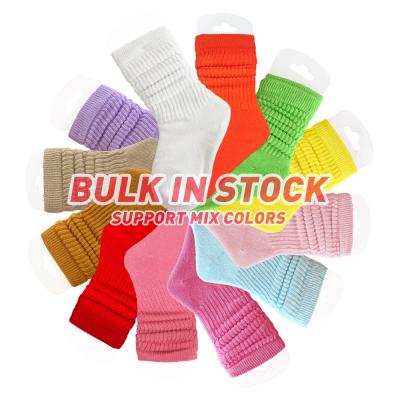 China Kids QUICK DRY Slouch Socks Long Slouch Socks Kids Colorful Slouch Socks For Kids for sale