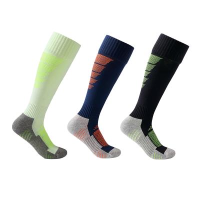 China Antibacterial Uron 011 Bottom Towel Compression Soccer Socks for sale