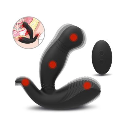 China 129.3g Prostate Massager-Mensen Eerste Waterdicht met Veelvoud die Snelheid masseren Te koop