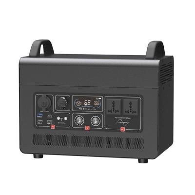 China Portable Generator Backup Power Station Wireless Charging Power 1500w Customized For Electricity Emergency for sale