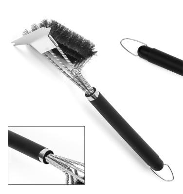 China High Cost Performance Easily Cleaned 41.5*14*8cm 3 in 1 BBQ Cleaning Brush for sale