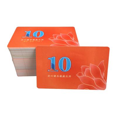 China Environmental Friendly Material PVC Custom Printing PVC Cards Custom Shape Plastic Gift Card for sale