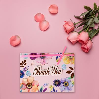 China 300gsm One Side Coated Paper Amazon Thank You Card Custom Printing Logo Thank You Card for sale