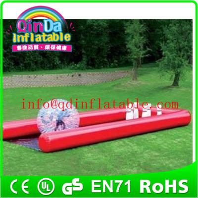 China QinDa Inflatable human sized hamster ball human zorbing ball hamster zorb ball for sale