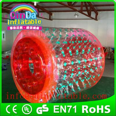 China QinDa Inflatable water toys water roller for sale inflatable water bubble roller for sale