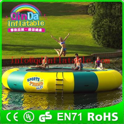 China Inflatable aquatic trampoline inflatable gymnastics trampoline aqua trampoline for sale