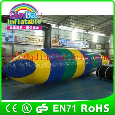 China 2015 hot selling inflatable water catapult blob water blob jump for sale for sale