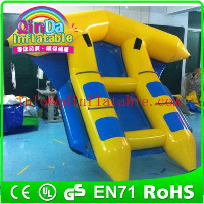 China Funny inflatable flyfish boat water park boat for leisure water sport game for sale