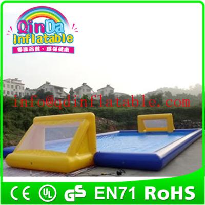 China Inflatable soccer court street soccer arena inflatable football field rental sale for sale