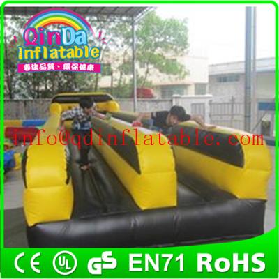 China Best quality hot sale double lane inflatable bungee run bungee running game for sale