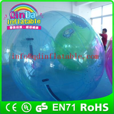 China Funny inflatable roller ball walk on water ball human hamster ball in pool for sale