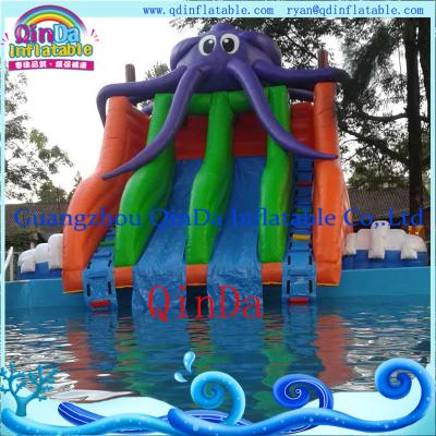 China inflatable slide for pool/inflatable pool slide for sale