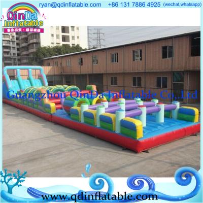 China inflatable tunnel game inflatable bouncer slide combo for sale