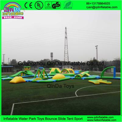 China Quality giant inflatable water park, inflatable commercial water park for sale for sale