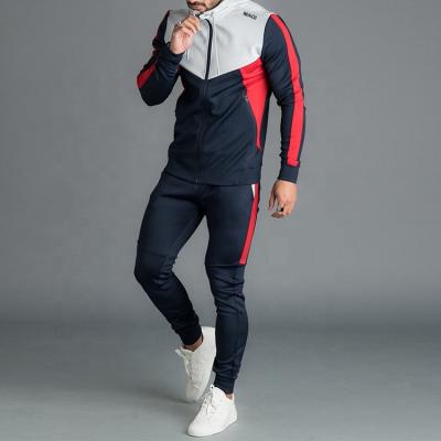 China Wholesale Men's Anti-UV Custom Logo Sportswear Tracksuit Private Label Technology Fitness Joggers Suits Set Elastic Sweatsuit Mens Training for sale