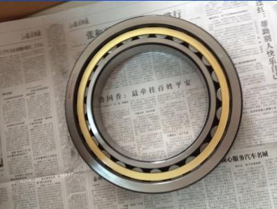 China OEM Single Row Cylindrical Roller Bearing , Axial And Radial Loads Bearings for sale