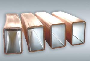 China Copper Mould Tube Used In Steel Billet Continuous Casting Machines for sale