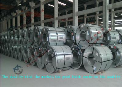 China Heißes Bad-galvanisierte Stahlspule ASTM A653 SGCC DX51D DX53D mit 600mm bis 1500mm Breite zu verkaufen