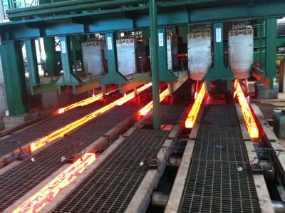 China R8m and 5 Strands Continuous Cast Billets with High-low Track Drive for sale