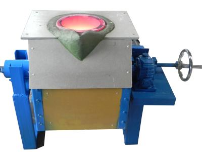 China Medium Frequency Auto-tilting Induction Melting Equipment for sale