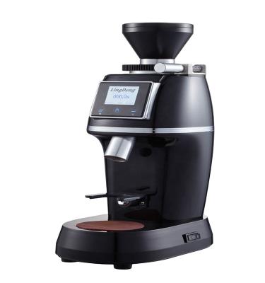 China Hotel Touch Screen Coffee Bean Grinder Espresso Commercial Coffee Grinder Electric Coffee Grinder Manual Spare Parts Free Grinding for sale