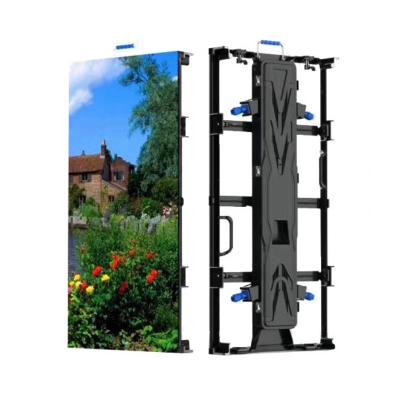 中国 LED Video Displayer P3.91 LED Display Screen 500x1000mm LED Video Wall Outdoor Aluminum Die Casting Cabinets 販売のため