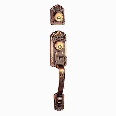 China High Security Durable 2022 New Product 38-50mm Thickness Zinc Alloy Door Lock For Wooden Door for sale