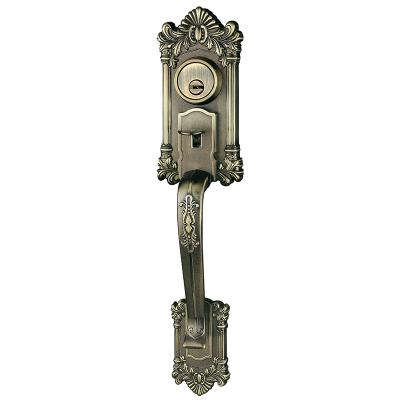 China China Supply Durable High Security Apartment Security Zinc Alloy Door Lock For Wooden Door for sale