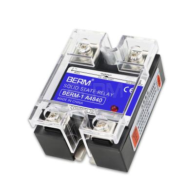 China BERM-1 Sealed A4840, SSR-40AA AC Control AC Module Solid State Relay SSR Single Phase Relay for sale