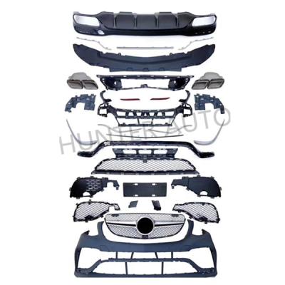 China Stylish Upgrade For 2015~2019 Mercedes-Benz GLE Class W166 Upgrade To GLE63 AMG Style Facelift Kit Body Kit Bumpers Car Body Parts for sale