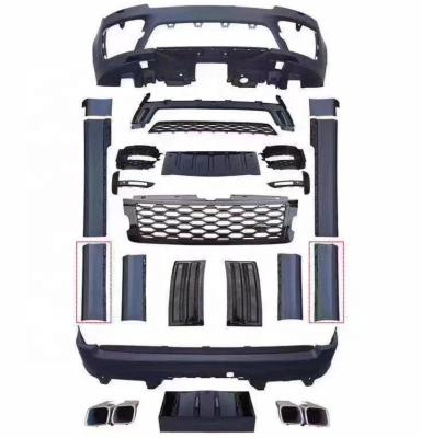 China High Quality Front SVO Rear Bumper Grill Body Kit For 2018 Range Rover Vogue SVO Upgrade To 2021 Body Kit Car Parts for sale