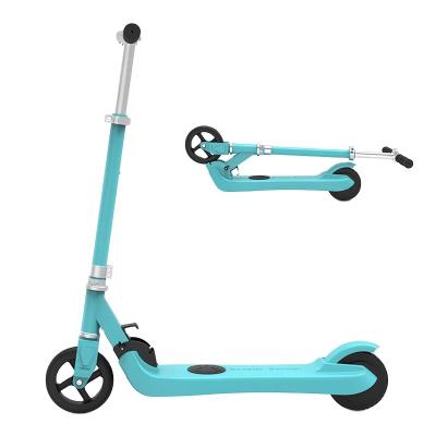 China 2021 36V Child Blue Cheap Adult Electric Scooters 100W Two Wheel for sale