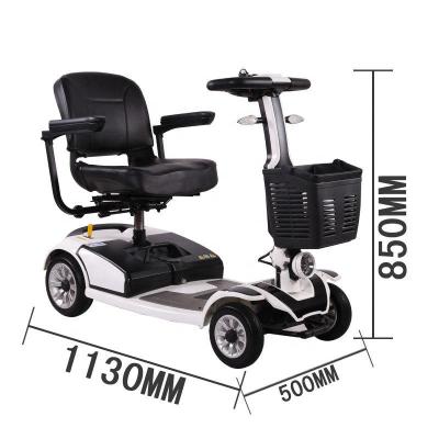 China 250W 20Ah unisex four wheel electric scooter for the elderly with limited mobility for sale