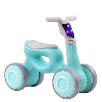 China Four-wheel anti rollover blue and optional pink rollover make the sliding four-wheeler resistant to children's balance for sale