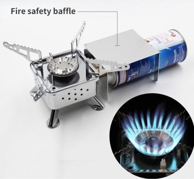 China Manual Portable Free Steel Outdoor Camping Heater Cooking Smokeless Burning Stove for sale