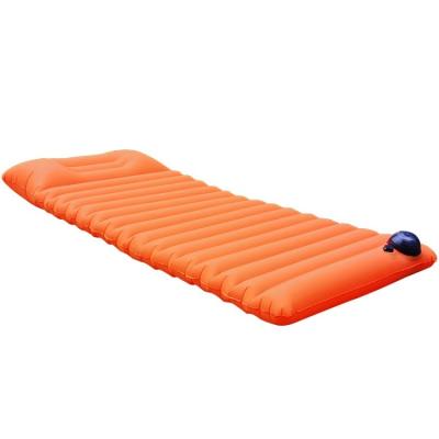 China 2022 40D Material 40D Cheap Outdoor Ultralight Camping Sleep Tpu TPU Inflatable Pad High Quality Protective Nylon for sale