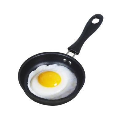 China Hot Selling Cheap Cookware Mini Cast Iron Omelette Pan Western Style Kitchens for sale