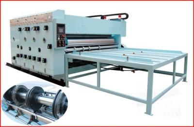 China Chain type Flexo Printer Slotter, Flexo Printing + Rotary Slotting + Creasing for sale